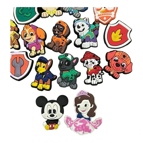 Nickelodeon Bundle‎ Paw Patrol Shoe Charms - Picture 4 of 10